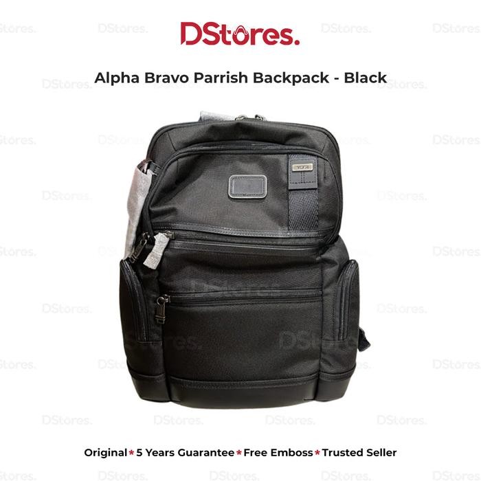 TUMI Tas Ransel Alpha Bravo Parrish Backpack - Black