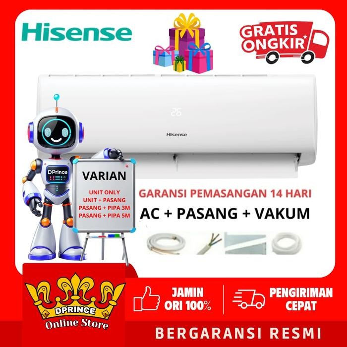AC HISENSE 05CDG 1/2 PK AN 05 CDG AC HISENSE 0.5 PK