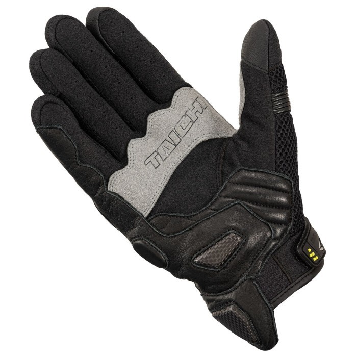 RS TAICHI RST448 ARMED MESH GLOVE REFLECTIVE BLACK