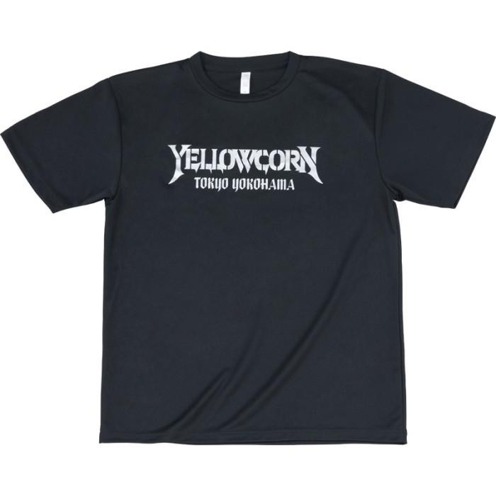 YELLOW CORN TSHIRT YT-016 BLACK SILVER KAOS YELLOW CORN ORIGINAL