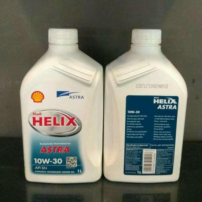 I Part Oli Shell Helix Astra 10W/30 Liter