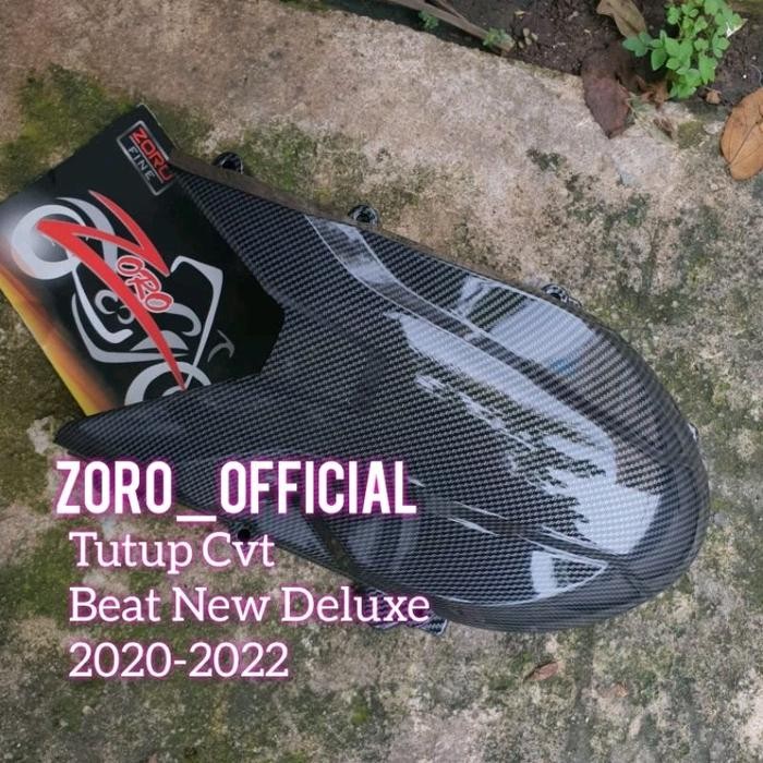 Cover Tutup Cvt Carbon Beat New Deluxe / Beat Street New 2020-2024 ZORO