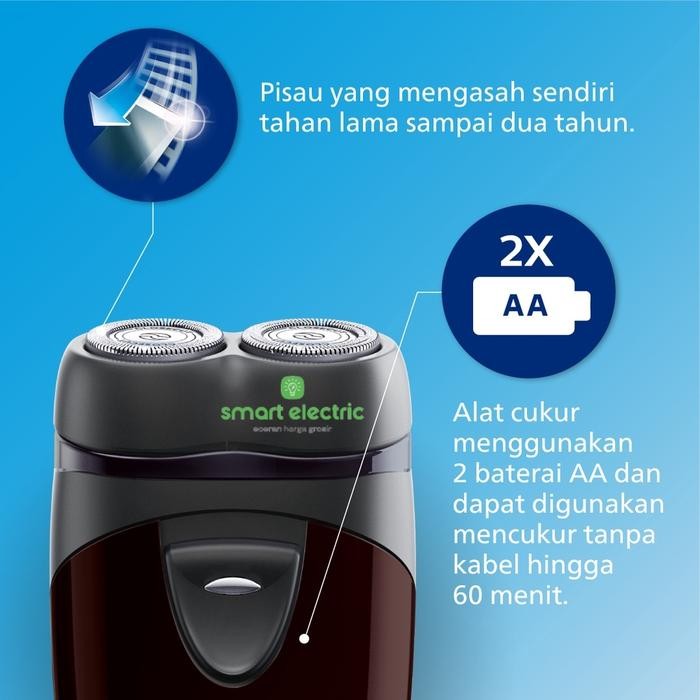 Philips Shaver Pq206 Pencukur Jenggot Alat Cukur Kumis Elektrik Bagus Terlaris