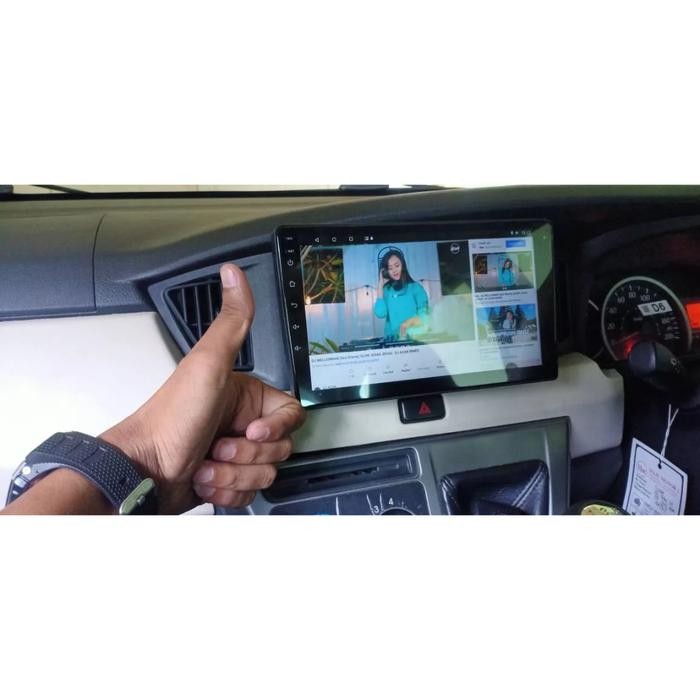 Ada Kipas Pendingin9 Inch 4G+64G Android 13 Head Unit Untuk Calya/Sigra 2016-2023 Dengan Frame/PNP