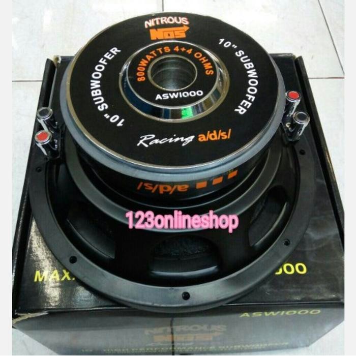 Subwoofer Ads Nos 10 Inch Double coil original