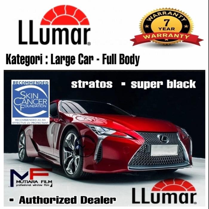 Llumar Stratos + Super Black / Large Car / Full Body