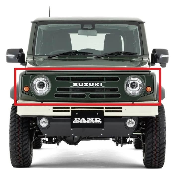 SUZUKI JIMNY JB74 FRONT GRILL APIO DAMD JAPAN