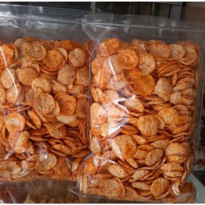 

Keripik Opak Medan Rasa Pedas Manis Berat 1 Kg
