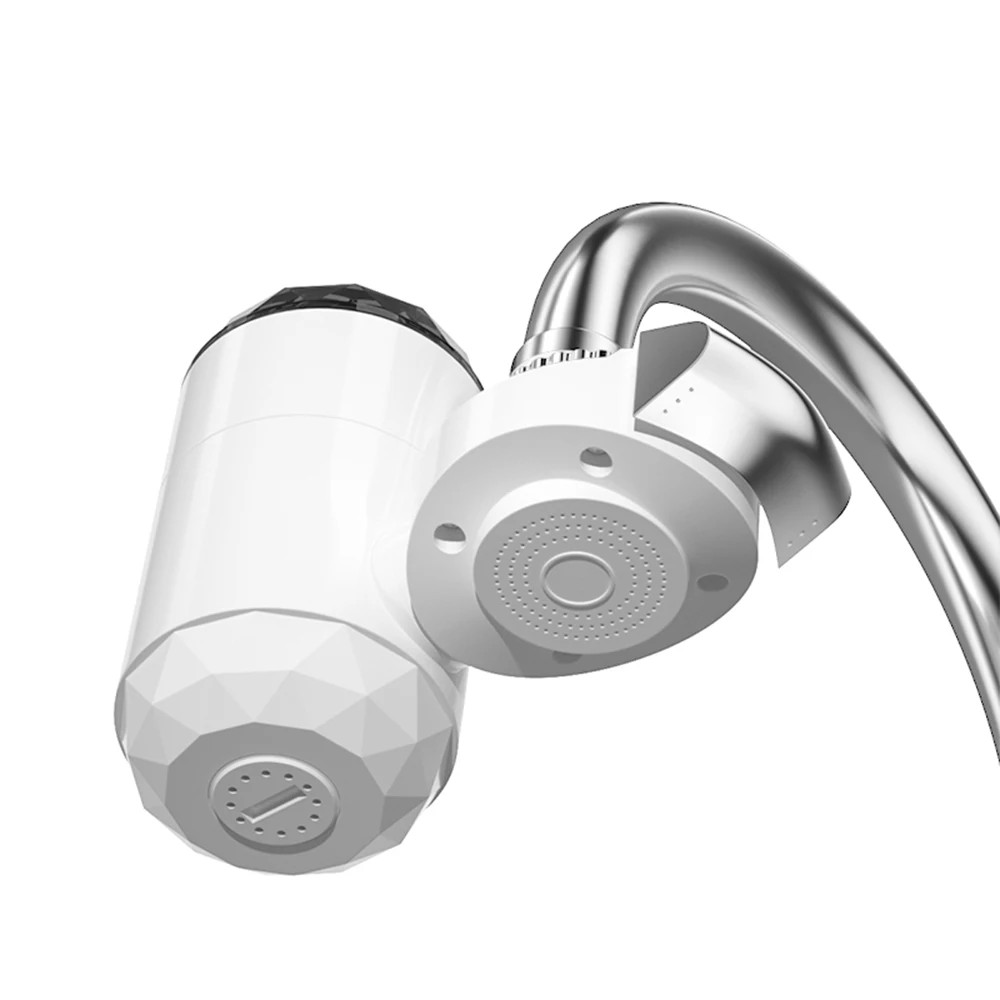 Instant Electric Water Heater Tap Faucet Stainless Steel Water Faucet Heater Cold Heating Faucet Tan