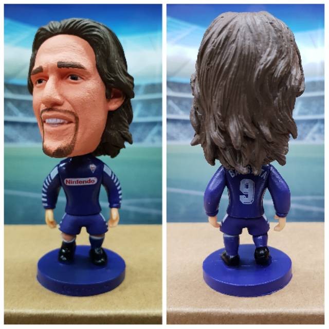 Miniatur Pemain Bola Fiorentina Gael Omar Batistuta Soccer Furine Soccerwe Kodoto Batistuta Dekorasi
