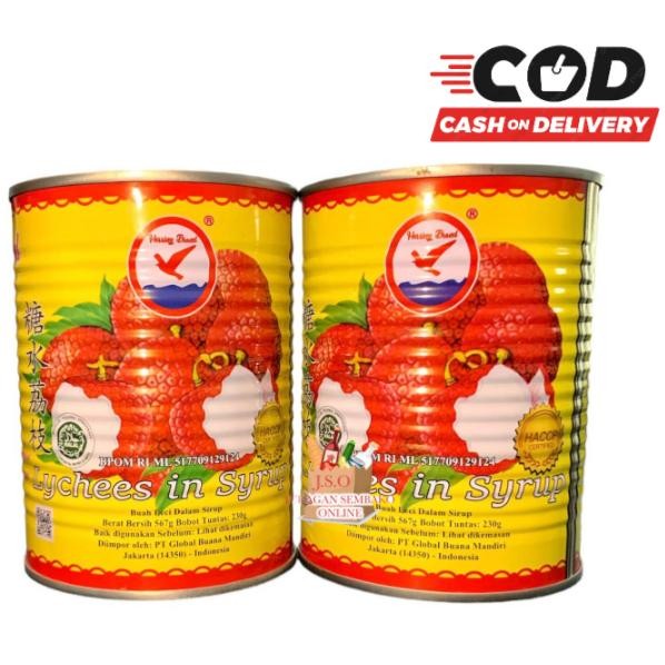 

HERRING BRAND LYCHEE KALENG 567GR / LECI KALENG / LYCHEE IN SYRUP