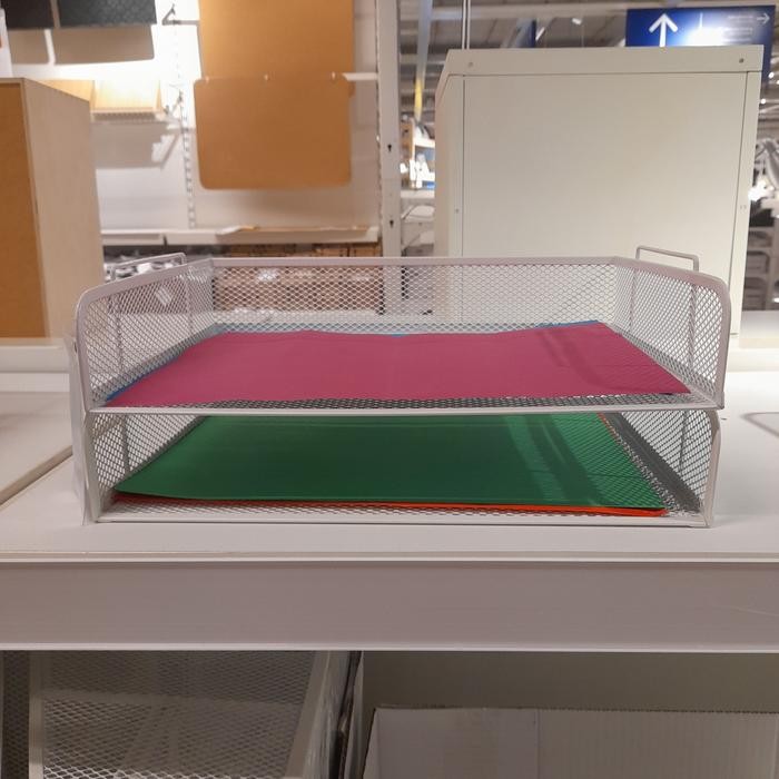 

TEMPAT SURAT KERTAS FILE DOKUMEN TRAY DOCUMENT ORGANIZER 2 TINGKAT DRJ