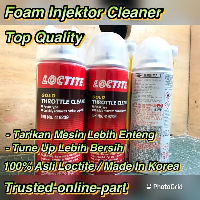 Afsheen_Fashion_ Pembersih Ruang Bakar Loctite Injeksi Cleaner 250Ml Gold