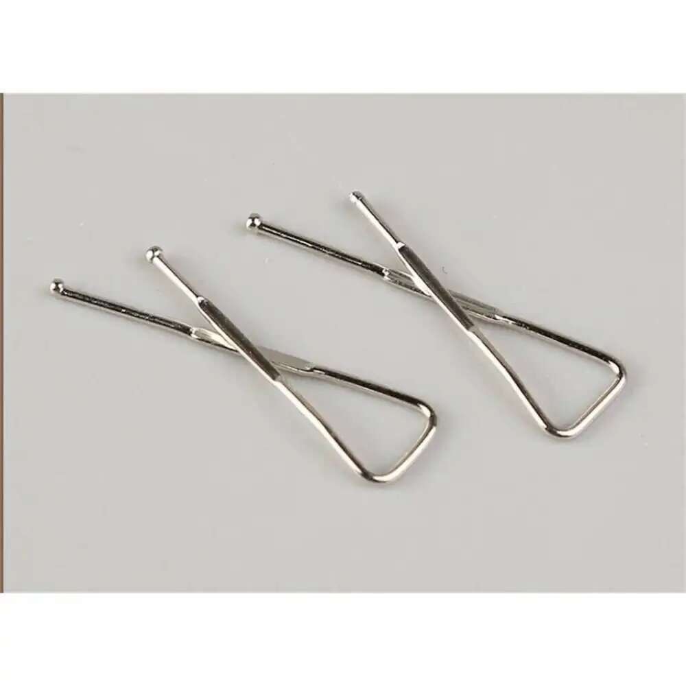 

500Pcs Brass X Clips, Shirt Packaging Dress Clip Copper Trousers Pants Skirt Pack X-Shaped Metal Peg