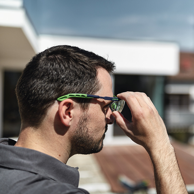 FESTOOL 500119 Original UVEX Safety Glasses Duo-Component TechnologyWork Comfort lens External Anti 