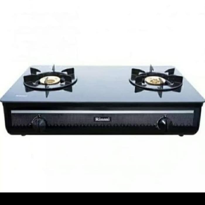 KOMPOR GAS RINNAI /KOMPOR KACA RINNAI RI 712 GA - 2 TUNGKU