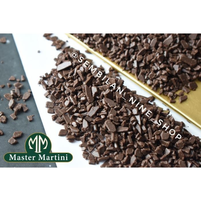 

Kualitas No1 Master Martini Caribe Chocolate Flakes Dark 250 Gram Coklat Keping