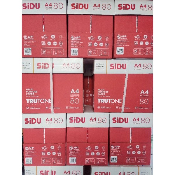 

KERTAS A4 80 GRM SIDU