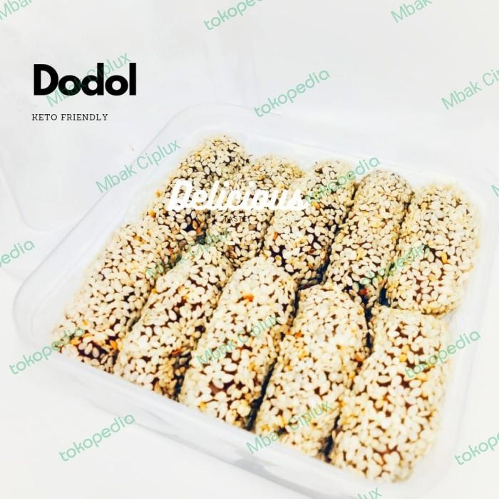 

Dodol Ketofriendly Dodol Keto Jenang Keto Dodol Wijen Keto