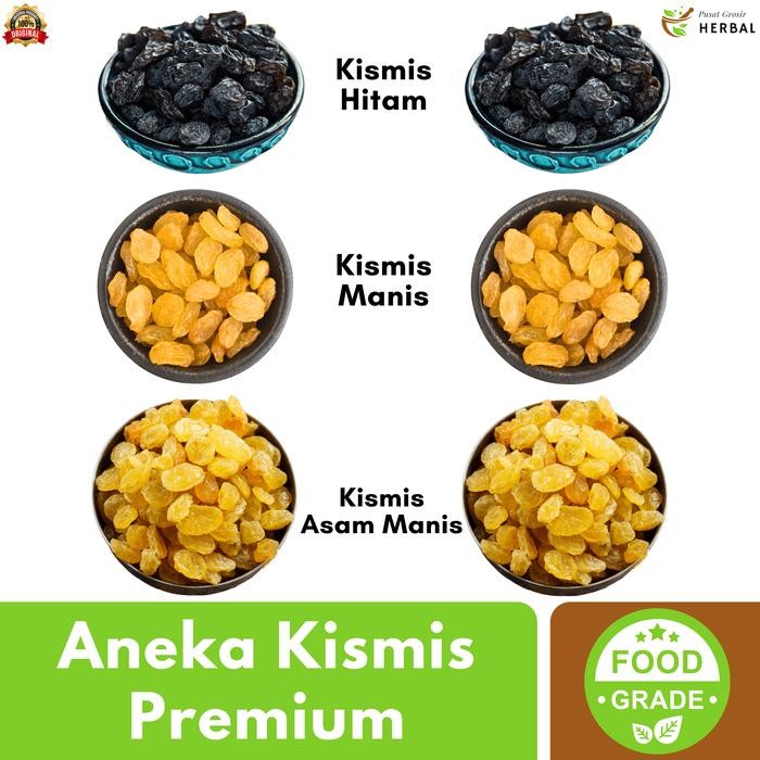 

Kismis Arab Golden Raisins 500 Gram Asam Manis Hitam Mix Simin Mutiara Premium Oleh Haji Dan Umroh