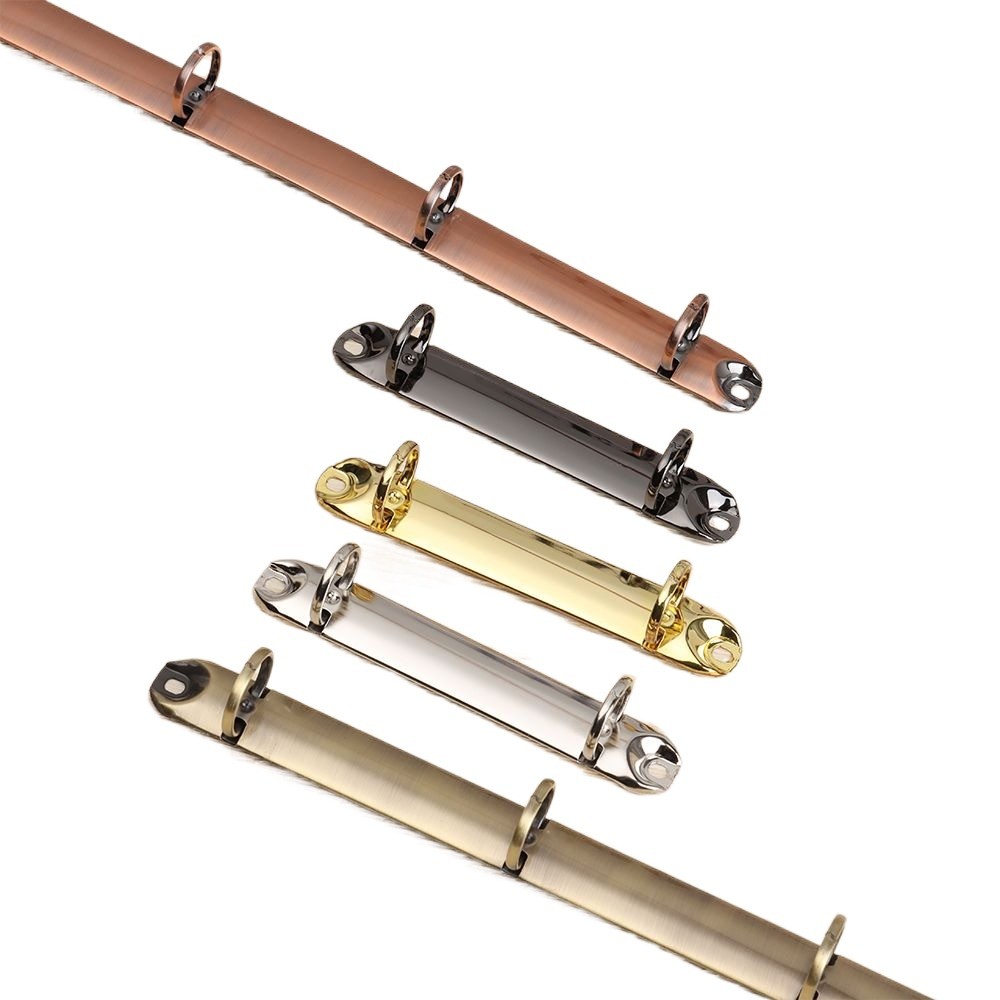 

Colorful New Refillable Notepad Metal Diy Loose-Leaf File Folder Ring Binder Binder Clip Notebook