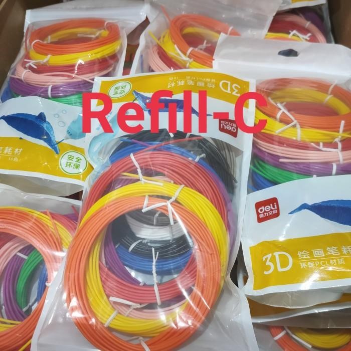 

Mainan Anak Youpin Deli Diy 3D Drawing Pen Kids Toy Alat Gambar #Gratisongkir