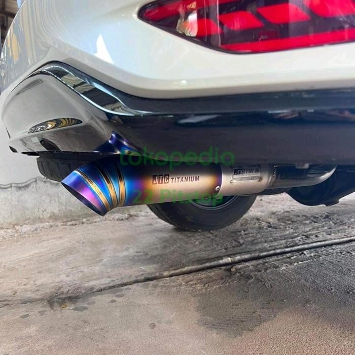 Terpopuler Exhaust Knalpot Muffler Jtc Titanium Mitsubishi Pajero Sport
