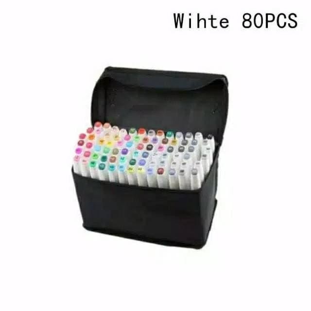 

Touchfive Animation 80 Pcs Colors White Twin Marker #Gratisongkir