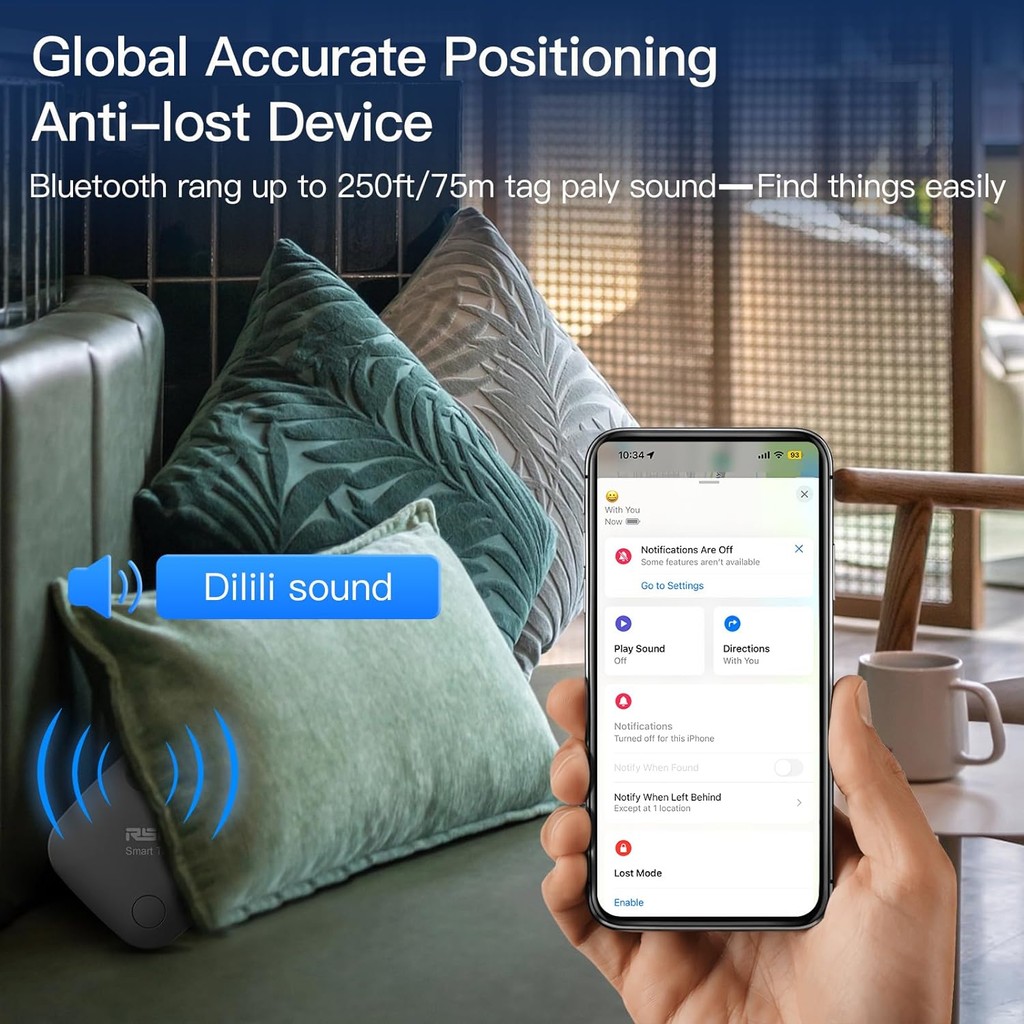 2Pcs /4Pcs Smart Tag Suit Work With Apple Find My App Key Finder For Iphones Luggage Tracker With