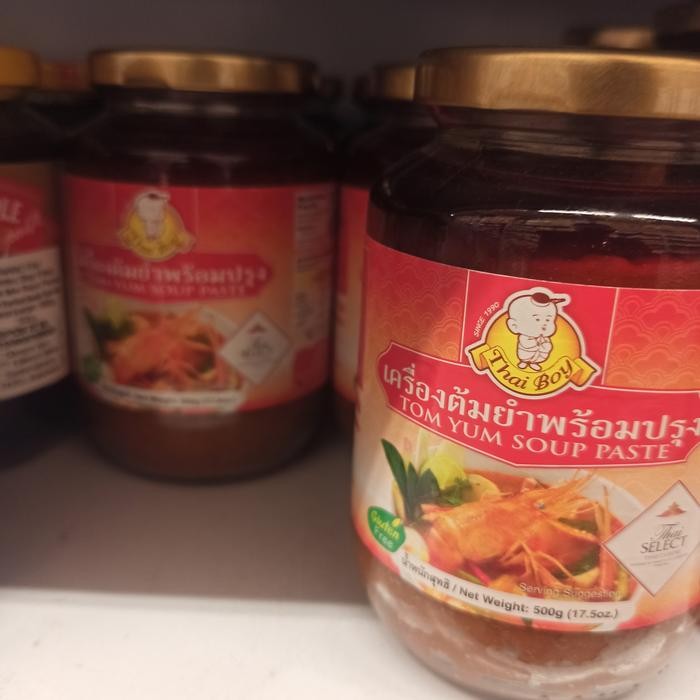 

Promo Terbatas Thai Boy Tom Yum Soup Paste 500Gr