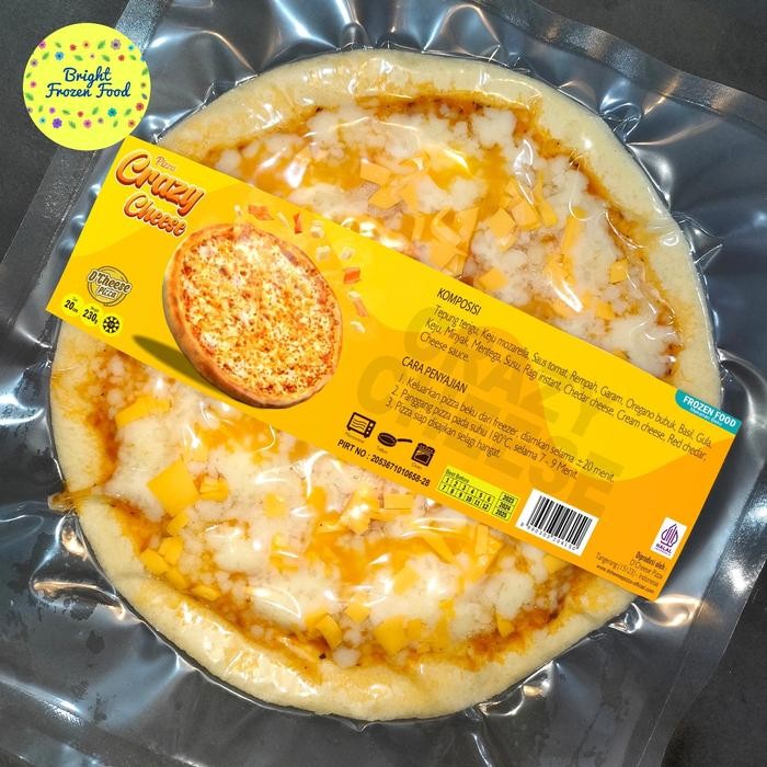 

PastikanTerjaminMutunya- frozen dcheese pizza piza cheese meat enak murah aneka topping 20cm