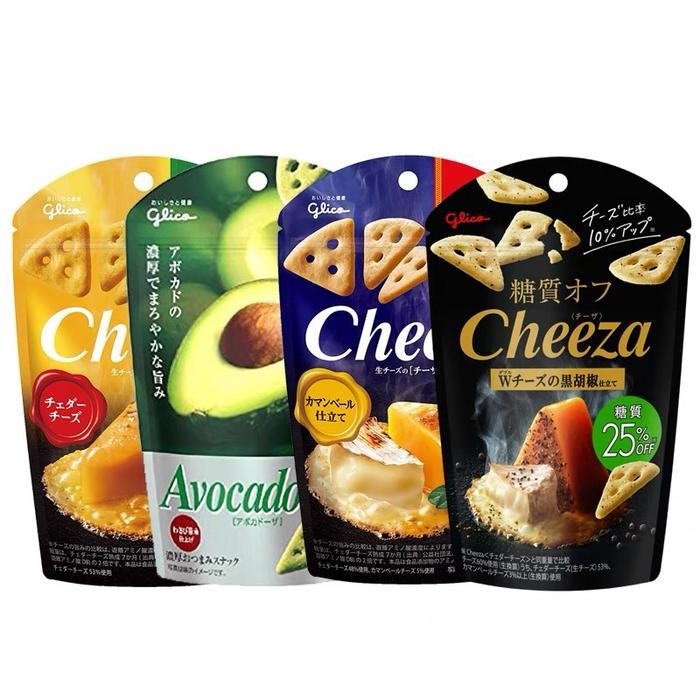 

PastikanTerjaminMutunya- Glico Cheeza Japan / Cemilan Keju