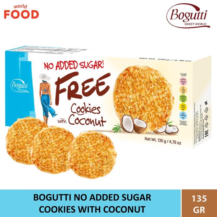

PastikanTerjaminMutunya- BOGUTTI FREE NO ADDED SUGAR COOKIES WITH COCONUT