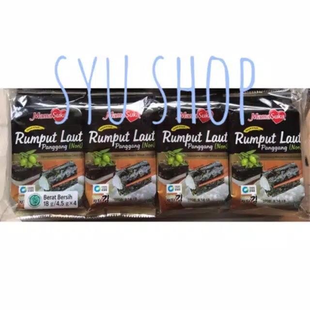 

PastikanTerjaminMutunya- Mamasuka rumput laut mama suka rumput laut panggang nori