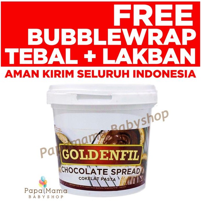 

PastikanTerjaminMutunya- PROMO CHOCO CRUNCHY GOLDENFIL 1KG CHOCOLATE CRUNCHY GURIH BEST SELLER