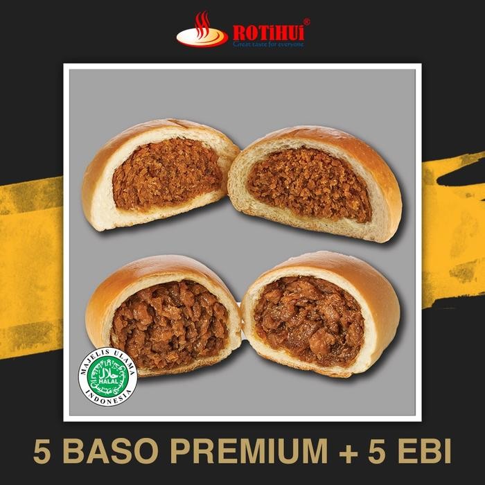 

PastikanTerjaminMutunya- BUNDLING BEST SELLER 5 BASO AYAM PREMIUM 5 ROTI EBI PONTIANAK ROTIHUI