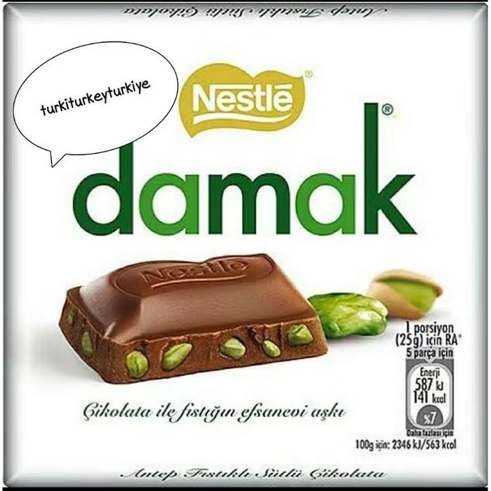 

PastikanTerjaminMutunya- DAMAK CHOCOLATE NESTL 100% ORIGINAL TURKI