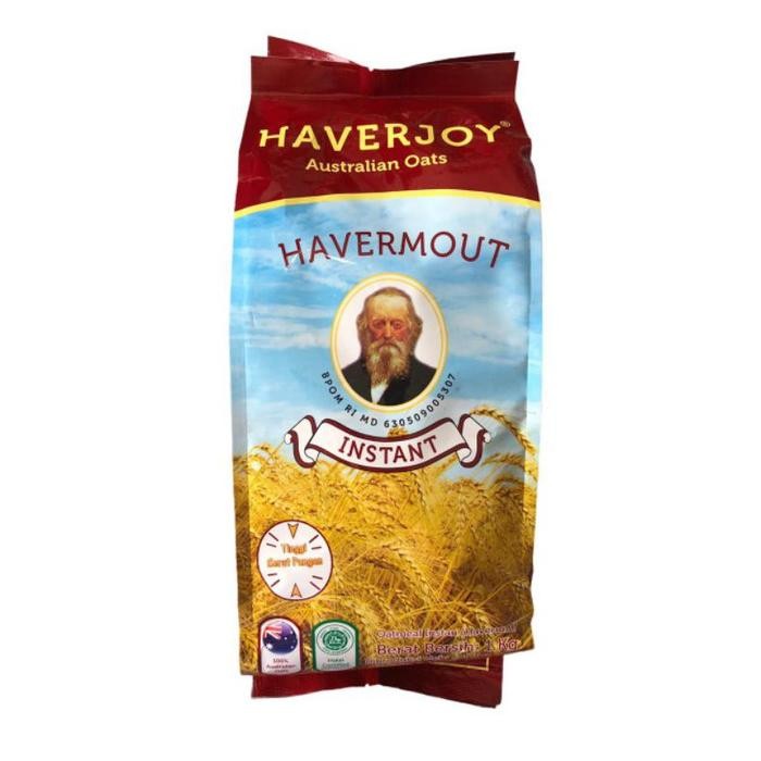 

PastikanTerjaminMutunya- Haverjoy Havermout ROLLED OAT 1000 gr (Australian Oats)