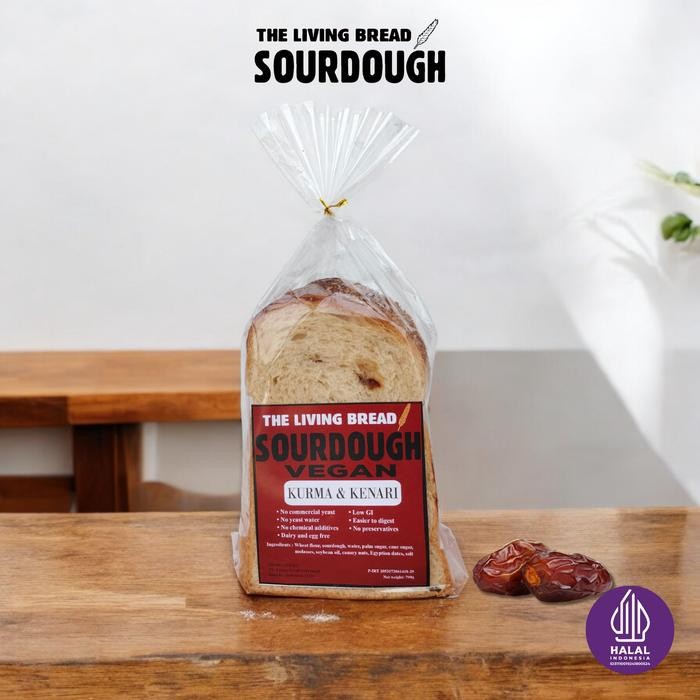 

PastikanTerjaminMutunya- sourdough bread kurma & kenari