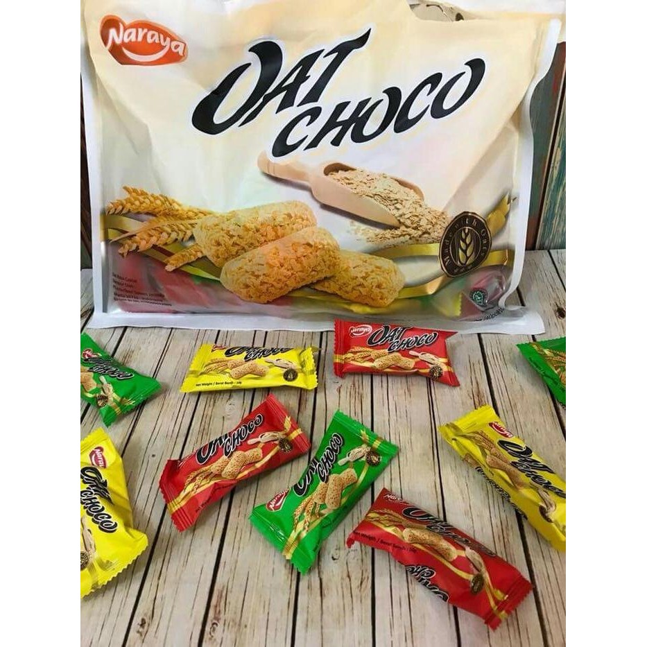 

PastikanTerjaminMutunya- Oat Choco - Naraya 400gr (40pcs)