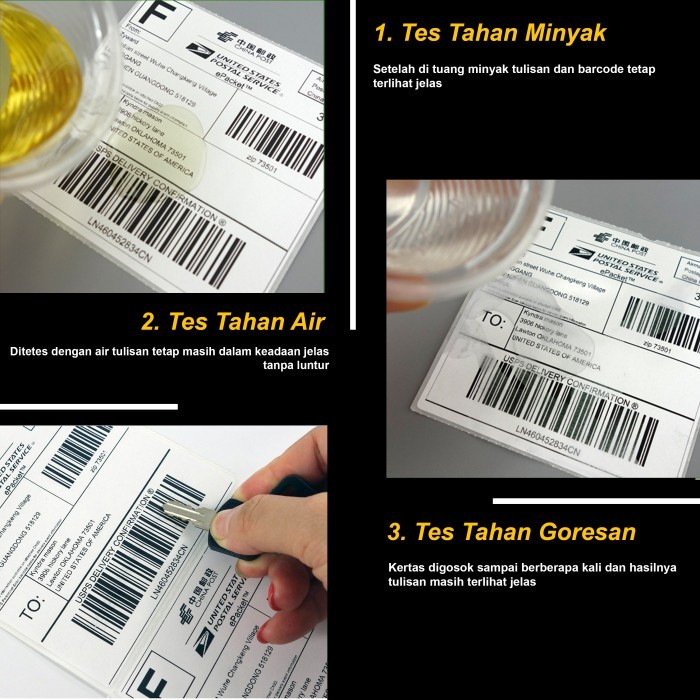 

Kertas Sticker Label Bare Pum UK 100x150mm Isi 300 pcs