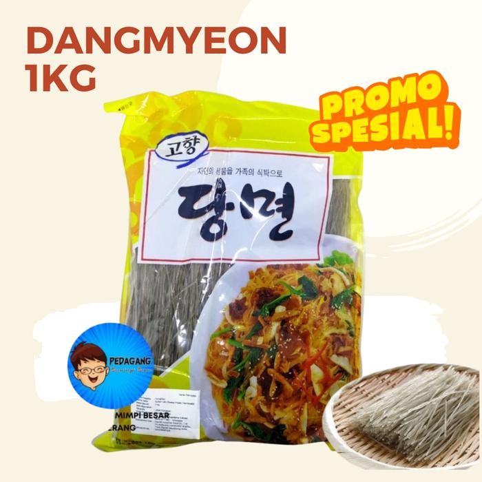 

PastikanTerjaminMutunya- DANGMYEON Korean Vermicelli 1Kg Mie Japchae / Sohun Soun Bihun Korea