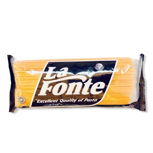 

PastikanTerjaminMutunya- Spaghetti/ Spagheti/ Lafonte/ LA FONTE no 11 1 kg 1000 gram MURAH