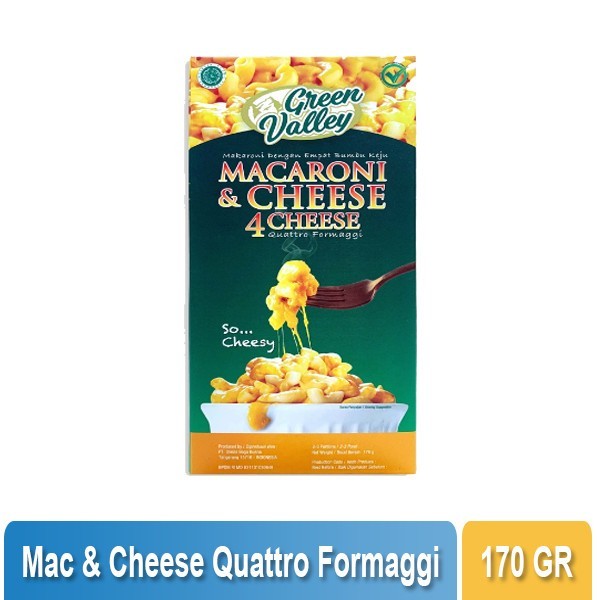 

SemuAReadyYaB0Zq- GREEN VALLEY - Macaroni and Cheese Quattro Formaggi 170 Gr