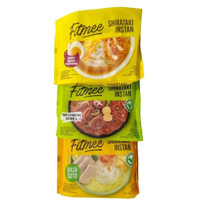 

SemuAReadyYaB0Zq- Fit Mee Halal Mie Shirataki Varian Goreng Korea dan Soto Low Calorie