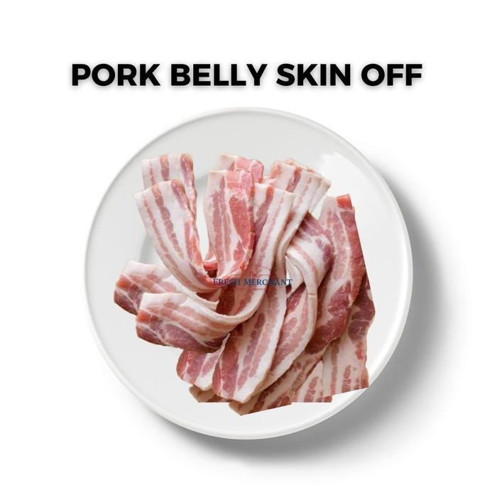 

BnyKBonusBelidiMari- Pork Belly Skin Off Spanish / Samgyeopsal / Yakiniku/ Premium Pork/BBQ