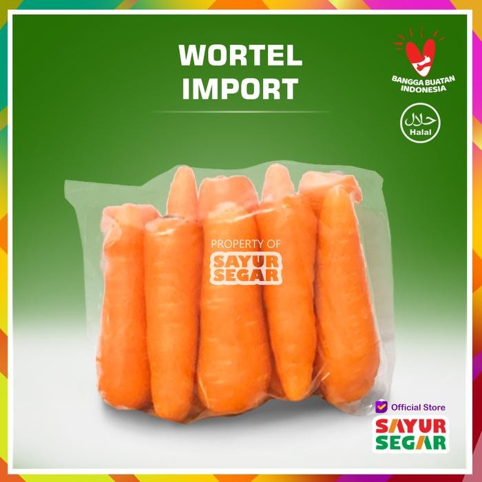 

BnyKBonusBelidiMari- WORTEL IMPORT / BERASTAGI 1KG PREMIUM