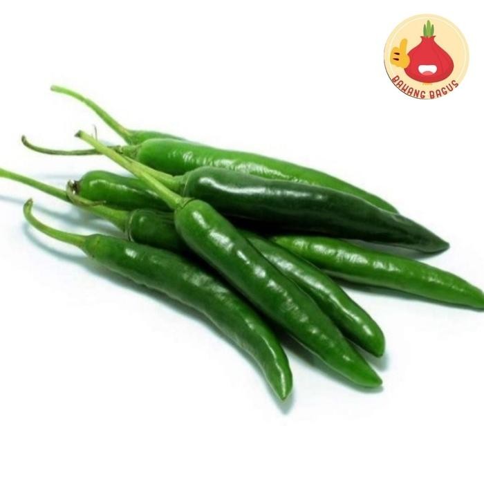 

BnyKBonusBelidiMari- Cabai Hijau Besar/Cabai Besar/Cabai Ijo/Cabe Ijo 250gr - Bawangbagus