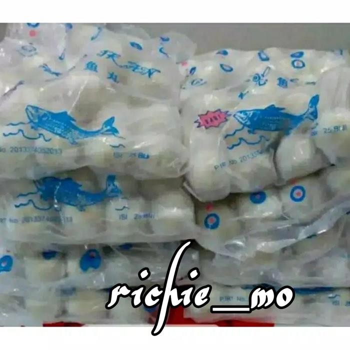 

BnyKBonusBelidiMari- Bakso Ikan Isi Daging Babi isi 25 Pcs Hiewan-Bakso ikan Babi Fuco