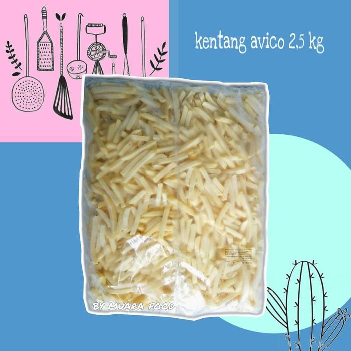 

BnyKBonusBelidiMari- kentang Aviko 2,5kg /kentang Frozen / kentang shoestring
